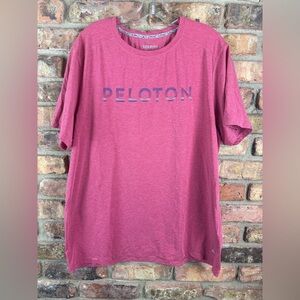 Peloton Solfire Light Red Tech Tee Size XL